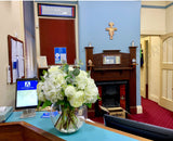 Aranmore Catholic College (Leederville WA) - Silk Floral Arrangement for Admin Office
