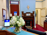 Aranmore Catholic College (Leederville WA) - Silk Floral Arrangement for Admin Office