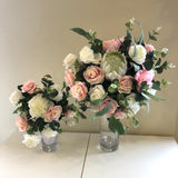 Teardrop Bouquet - Pink & White - Emma M
