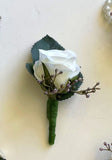 Artificial Flowers Corsage & Buttonhole - Pink Chrysanthemum - CB0039 - $53/set | ARTISTIC GREENERY