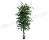 CT003 Custom-made Real Touch Branch Rose Tree 160cm Pink | ARTISTIC GREENERY