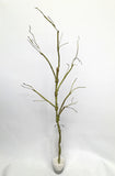 DS0033 Tree Branch 110cm (Fully Twistable) White / Green