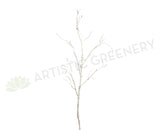 DS0033 Tree Branch 110cm (Fully Twistable) White / Green