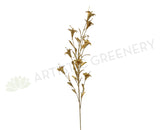 DS0047S Glitter Lily Stem 71cm Gold | ARTISTIC GREENERY