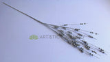 DS0053 Silver Glitter Sticks 116cm | ARTISTIC GREENERY