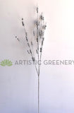 DS0053 Silver Glitter Sticks 116cm | ARTISTIC GREENERY