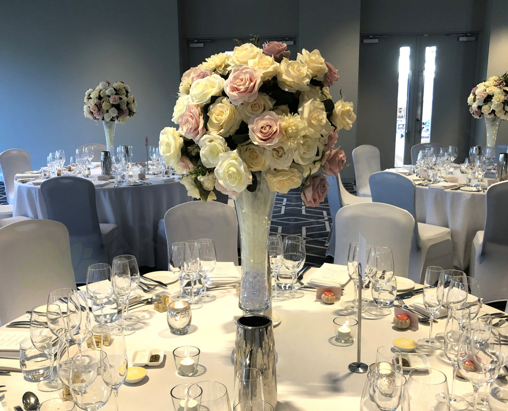 For Hire Deluxe Reception Centrepieces 85cm Perth Wedding Receiption
