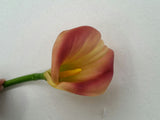 F0008(LGE)PUR Calla Lily Real Touch (Fully Open) 67cm Purple