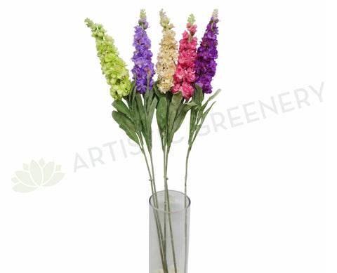 F0029 Delphinium Spray 107cm 5 Colours