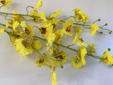 F0051 Oncidium Orchid 86cm Yellow / White