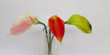 F0062 Calla Lily Single Stem Real Touch (Latex) 59cm 3 Colours