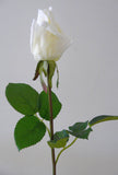 F0065 Real Touch Single Rose Bud 47cm