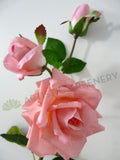 ROSESET139 Real Touch Rose Plant Set 110cm - Custom Made