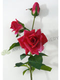 ROSESET139 Real Touch Rose Plant Set 110cm - Custom Made