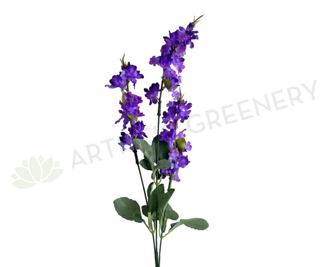 F0085 Artificial Lilac Flower Spray 62cm Purple | ARTISTIC GREENERY