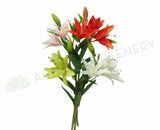F0091 Silk Oriental Lily 65cm 5 Colours | ARTISTIC GREENERY