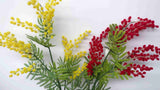Buttonhole - Rustic Style Wattle with Pods (Product Code: BH002-Bill)