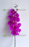 F0142NEW Artificial Real Touch Latex Phalaenopsis Orchid Spray 91cm | ARTISTIC GREENERY