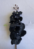 F0166BLA Artificial Black Orchid Spray Silk 105cm | ARTISTIC GREENERY