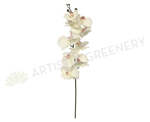 F0166 Phalaenopsis Orchid Silk 85cm White