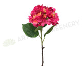 F0172 Hydrangea Single Stem 80cm Fuschia