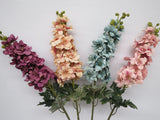 F0216 Vintage Style Stock Flowers 85cm 4 Colours