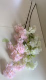 F0237NB Clearance Stock - Blossom Branch 98cm White / Light Pink | ARTISTIC GREENERY Perth Blossom Flowers Artificial