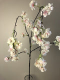 F0238 Weeping Apple Blossom Branch 137cm (SPECIAL) Light Pink