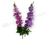 F0254-S85 Artificial Latex Delphinium / Stock Flower 80cm (Real Touch) Pink / Lilac | ARTISTIC GREENERY