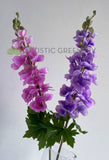 F0254-S85 Artificial Latex Delphinium / Stock Flower 80cm (Real Touch) Pink / Lilac | ARTISTIC GREENERY