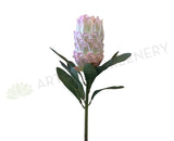 F0279 Faux Protea Neriifolia 74cm Light Pink