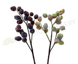 F0299 Artificial Gumnuts Sprig Gum nuts 60cm 2 Styles | ARTISTIC GREENERY