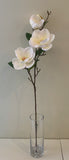 F0309 Large Artificial Magnolia Spray 99cm White | ARTISTIC GREENERY