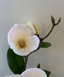 F0309 Large Artificial Magnolia Spray 99cm White | ARTISTIC GREENERY