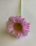 Light Pink - F0323 Silk Small Gerbera Daisy Stem 43cm Artificial gerbera flower Perth Australia | ARTISTIC GREENERY