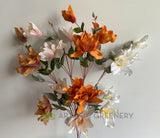 F0334 Faux Magnolia Spray 90cm 4 colours | ARTISTIC GREENERY Malaga Silk Flowers Supplier Australia
