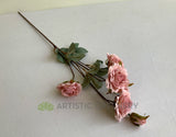 F0341 Silk Rose Spray 81cm Dusty Pink | ARTISTIC GREENERY