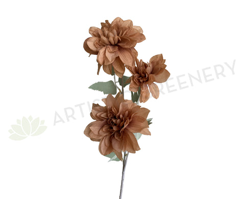 F0345 Artificial Dahlia Spray 73cm Rustic Pink | ARTISTIC GREENERY