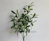 F0351 Faux Olive Foliage 87cm | ARTISTIC GREENERY Fake Olive Branch