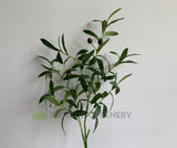 F0351 Faux Olive Foliage 87cm | ARTISTIC GREENERY Fake Olive Branch
