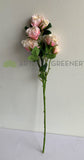 F0366 Imitation Rose Spray 62cm Pink | ARTISTIC GREENERY