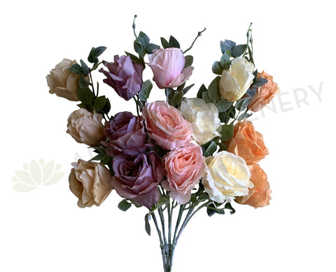 F0367 Silk Elegant Rose Spray 87cm 5 Colours | ARTISTIC GREENERY