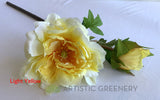 F0369 Chinese Peony Spray 52cm 4 Colours