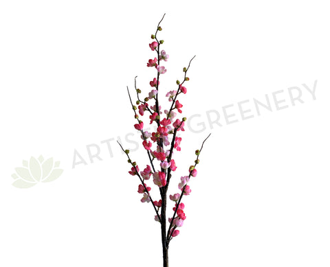 F0371 Artificial Cherry Blossom Branch 120cm Bright Pink | ARTISTIC GREENERY