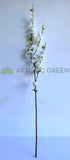F0394 Artificial Cherry Blossom Branch 120cm White | ARTISTIC GREENERY