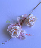 F0399 Boho Style Rose Spray 78cm 6 Colours