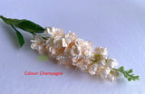 Champagne - F0402 Silk Delphinium / Stock Flower 85cm 5 Colours | ARTISTIC GREENERY