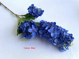 F0404 Hyacinth / Stock Flower Stem 76cm 5 Colours