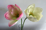 F0415 Artificial Lotus Flower (Nelumbo Nucifera) 90cm Pink / White | ARTISTIC GREENERY