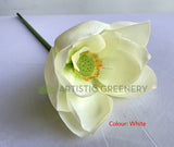 F0415 Artificial Lotus Flower (Nelumbo Nucifera) 90cm Pink / White | ARTISTIC GREENERY